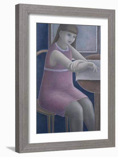 Young Girl Reading-Ruth Addinall-Framed Giclee Print