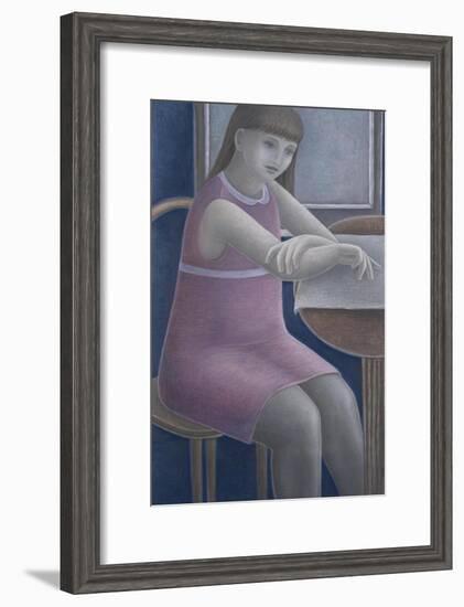 Young Girl Reading-Ruth Addinall-Framed Giclee Print