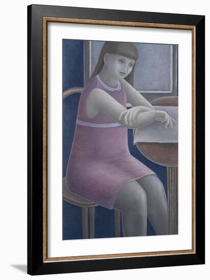 Young Girl Reading-Ruth Addinall-Framed Giclee Print