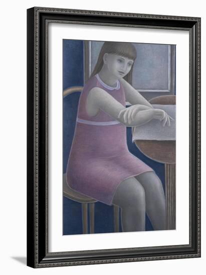 Young Girl Reading-Ruth Addinall-Framed Giclee Print