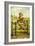 Young Girl Swinging on a Gate-John George Brown-Framed Giclee Print