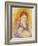 Young Girl with a Dog, C.1875-Pierre-Auguste Renoir-Framed Giclee Print