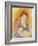 Young Girl with a Dog, C.1875-Pierre-Auguste Renoir-Framed Giclee Print