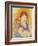 Young Girl with a Dog, C.1875-Pierre-Auguste Renoir-Framed Giclee Print