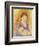 Young Girl with a Dog, C.1875-Pierre-Auguste Renoir-Framed Giclee Print