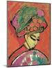 Young Girl with a Flowered Hat-Alexej Von Jawlensky-Mounted Giclee Print