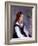 Young Girl with a Parrot, C.1873-Berthe Morisot-Framed Giclee Print