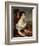 Young Girl with Daisies, 1889-Pierre-Auguste Renoir-Framed Giclee Print