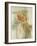 Young Girl with Flowers in her Hat-Pierre-Auguste Renoir-Framed Giclee Print