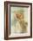 Young Girl with Flowers in her Hat-Pierre-Auguste Renoir-Framed Giclee Print