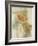 Young Girl with Flowers in her Hat-Pierre-Auguste Renoir-Framed Giclee Print