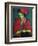 Young Girl with Peonies, 1909-Alexej Von Jawlensky-Framed Giclee Print