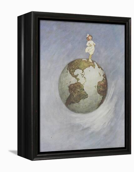 Young Girl-Jessie Willcox-Smith-Framed Premier Image Canvas