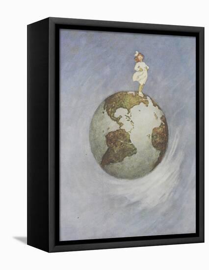 Young Girl-Jessie Willcox-Smith-Framed Premier Image Canvas