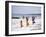 Young Girls and Their Mother Walking Along the Beach, Zanzibar, Tanzania, East Africa, Africa-Yadid Levy-Framed Photographic Print