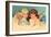 Young Girls as Cherubs, Illustration-null-Framed Art Print