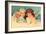 Young Girls as Cherubs, Illustration-null-Framed Art Print