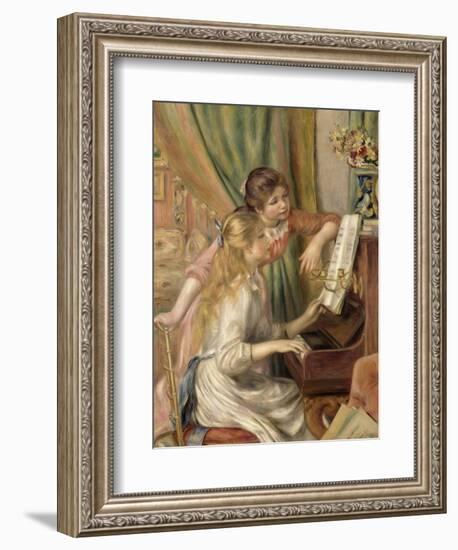 Young Girls at the Piano, 1892-Pierre-Auguste Renoir-Framed Giclee Print