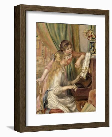 Young Girls at the Piano, 1892-Pierre-Auguste Renoir-Framed Giclee Print