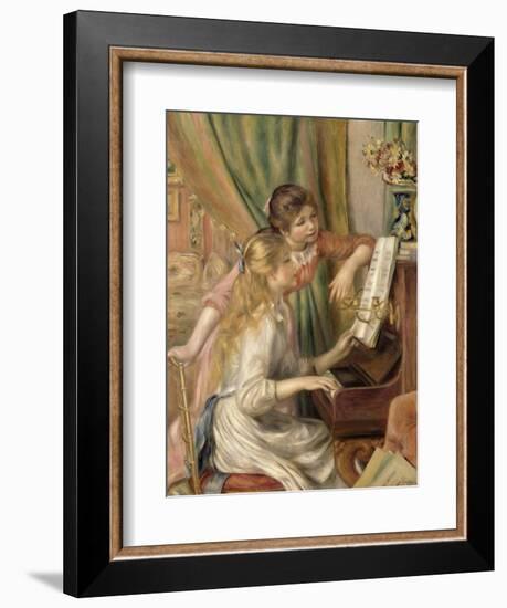 Young Girls at the Piano, 1892-Pierre-Auguste Renoir-Framed Giclee Print