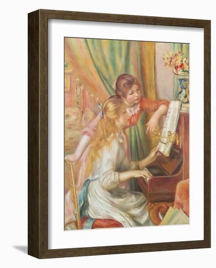 Young Girls at the Piano, 1892-Pierre-Auguste Renoir-Framed Giclee Print