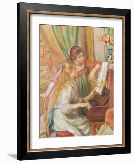 Young Girls at the Piano, 1892-Pierre-Auguste Renoir-Framed Giclee Print