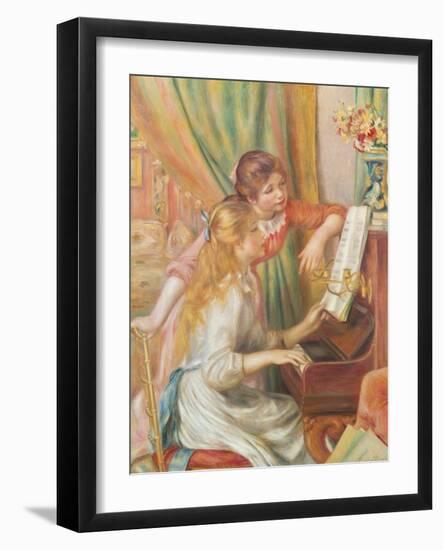 Young Girls at the Piano, 1892-Pierre-Auguste Renoir-Framed Giclee Print