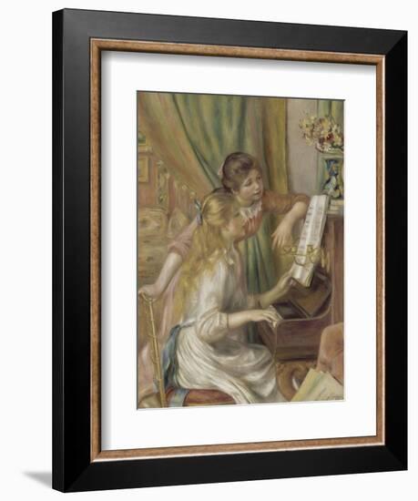 Young Girls at the Piano, 1892-Pierre-Auguste Renoir-Framed Giclee Print