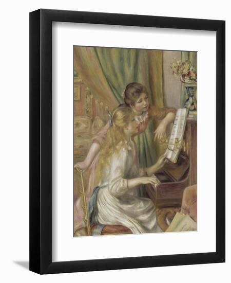 Young Girls at the Piano, 1892-Pierre-Auguste Renoir-Framed Giclee Print