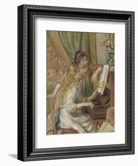 Young Girls at the Piano, 1892-Pierre-Auguste Renoir-Framed Giclee Print