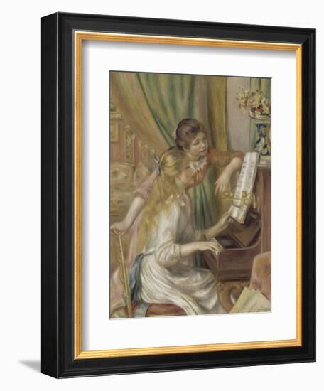 Young Girls at the Piano, 1892-Pierre-Auguste Renoir-Framed Giclee Print