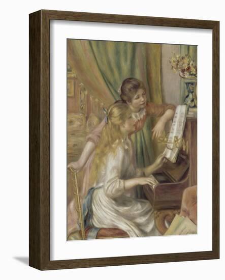 Young Girls at the Piano, 1892-Pierre-Auguste Renoir-Framed Giclee Print