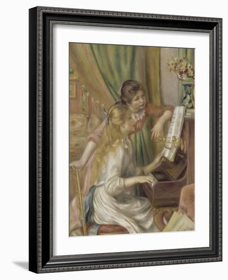 Young Girls at the Piano, 1892-Pierre-Auguste Renoir-Framed Giclee Print