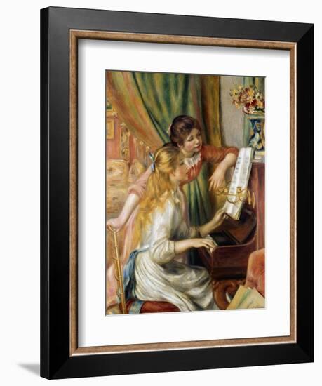 Young Girls at the Piano, 1892-Pierre-Auguste Renoir-Framed Giclee Print