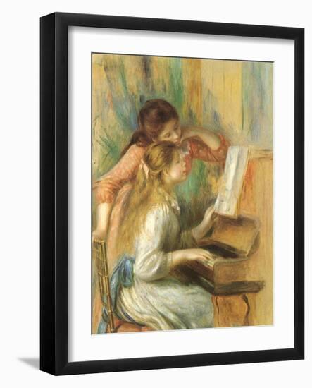 Young Girls at the Piano, 1892-Pierre-Auguste Renoir-Framed Giclee Print