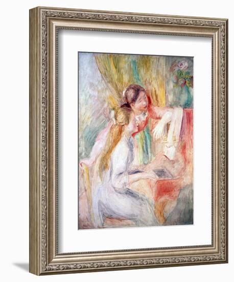 Young Girls at the Piano, 1892-Pierre-Auguste Renoir-Framed Giclee Print