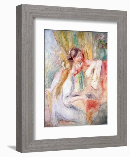 Young Girls at the Piano, 1892-Pierre-Auguste Renoir-Framed Giclee Print