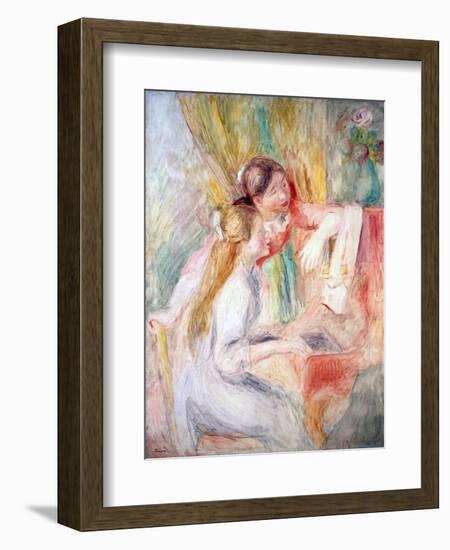 Young Girls at the Piano, 1892-Pierre-Auguste Renoir-Framed Giclee Print