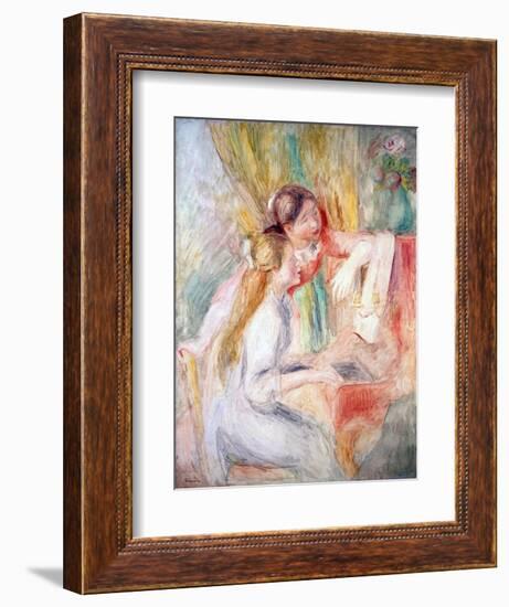 Young Girls at the Piano, 1892-Pierre-Auguste Renoir-Framed Giclee Print