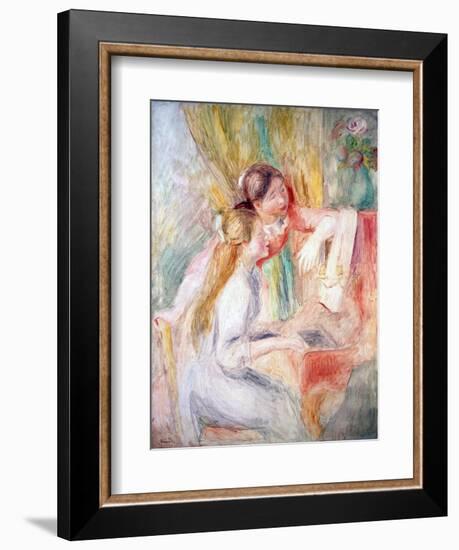 Young Girls at the Piano, 1892-Pierre-Auguste Renoir-Framed Giclee Print