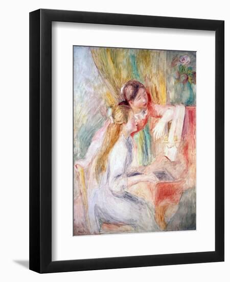 Young Girls at the Piano, 1892-Pierre-Auguste Renoir-Framed Giclee Print