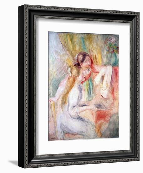 Young Girls at the Piano, 1892-Pierre-Auguste Renoir-Framed Giclee Print