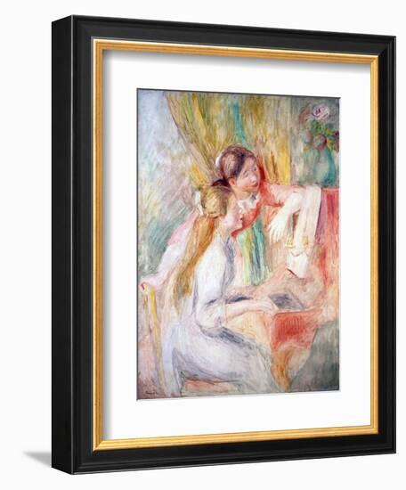 Young Girls at the Piano, 1892-Pierre-Auguste Renoir-Framed Giclee Print