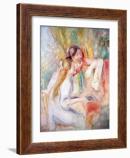 Young Girls at the Piano, 1892-Pierre-Auguste Renoir-Framed Giclee Print