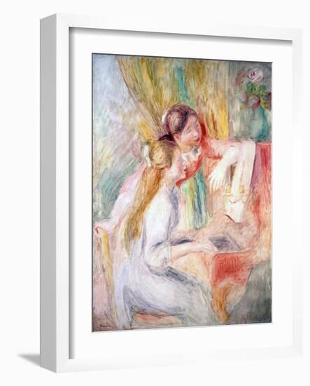 Young Girls at the Piano, 1892-Pierre-Auguste Renoir-Framed Giclee Print