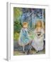 Young Girls at the Window, 1892-Berthe Morisot-Framed Giclee Print