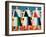 Young Girls in a Field, 1928-32-Kasimir Malevich-Framed Giclee Print