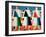 Young Girls in a Field, 1928-32-Kasimir Malevich-Framed Giclee Print