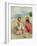 Young Girls on the Beach, C.1898-Pierre-Auguste Renoir-Framed Giclee Print