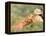 Young Girls on the River Bank-Pierre-Auguste Renoir-Framed Premier Image Canvas